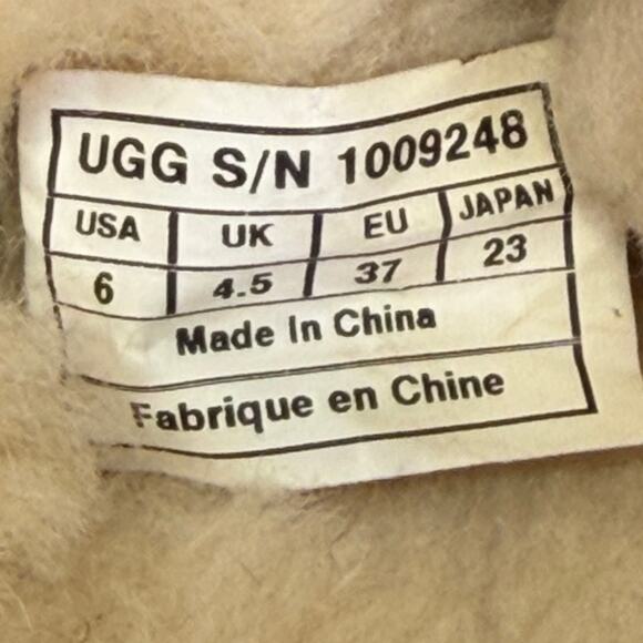 UGG Leopard Print Moccasin Slippers Womens 6 Chestnut Cozy Bow Shearling Shoe - Picture 11 of 13